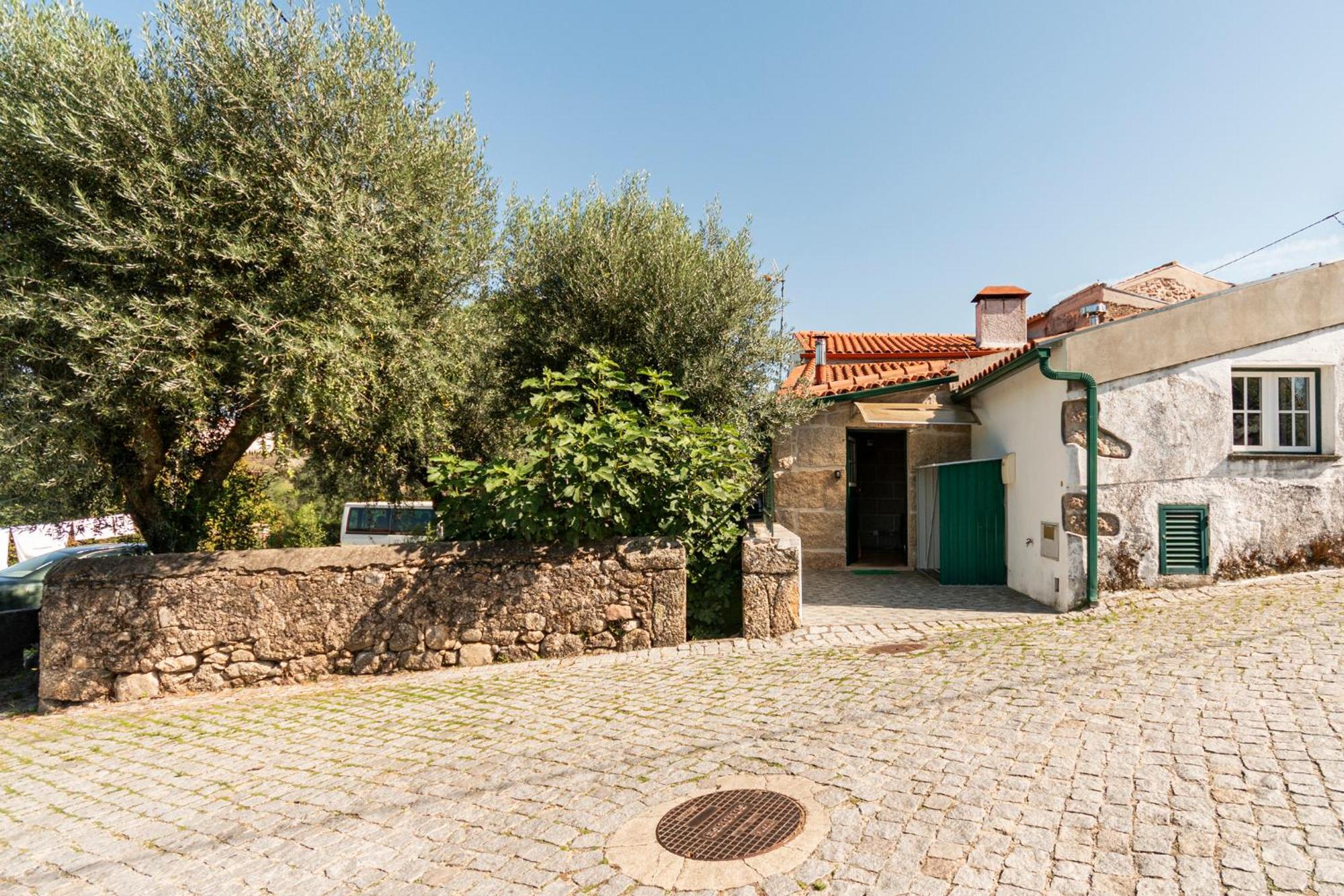 Casa Rustica T2 Com Salamandra E Cozinha - Seia - Serra Da Estrela - Casa Do Loureiro II Dış mekan fotoğraf